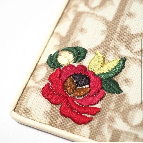 **SOLD** Dior Flower Trotter Card case with COA - Picture 3 of 11